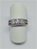 Anneau Bibigi Femme Marlene in Or blanc Diamante AN0535B